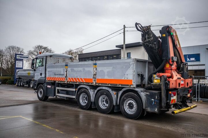 Vrachtwagen met kraan MAN TGS 35.440 BL - PK 33002/8xhydr.