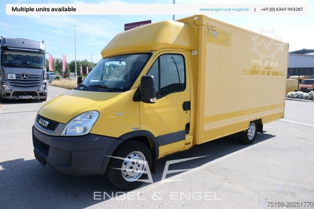 Transporter mit Koffer iveco Daily 35 S11 C30C AUTOMATIK KAMERA MAXI Regale DURCHGANG