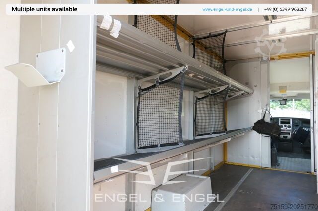 Vrachtwagen met bakwagen iveco Daily 35 S11 C30C AUTOMATIK KAMERA MAXI Regale DURCHGANG