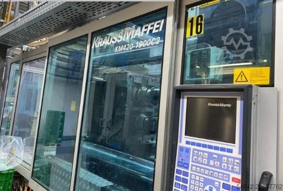 Formsprutningsmaskin KraussMaffei KM 420-1900 C2
