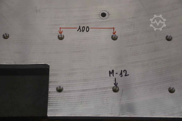 Clamping plate Alu 1290/800/H120 mm