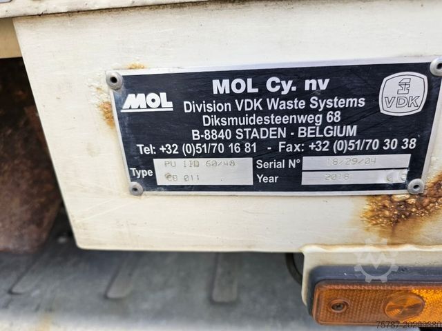 Kamion za odvoz smeća MERCEDES-BENZ 1830 Econic Müllwagen, 2 Kammern