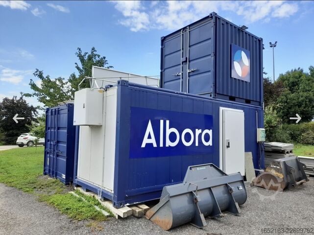 Instalación móvil para la producción de queso de pasta blanda Albora Albora