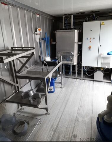 Instalación móvil para la producción de queso de pasta blanda Albora Albora