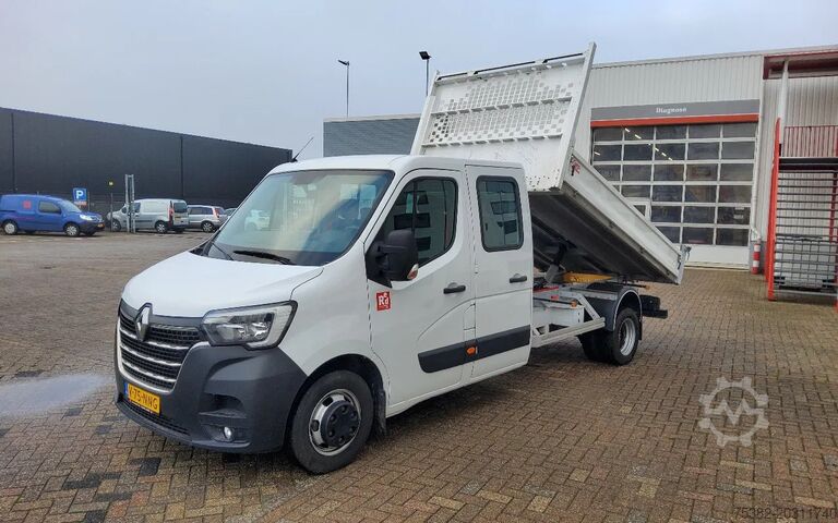 Kipper Renault Master 165.35 DUBBELE CABINE - EURO 6 - V-75-NN...