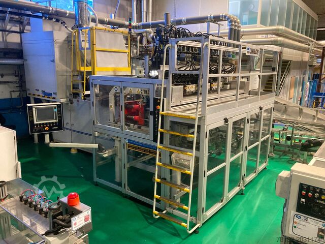 Blåsformningsmaskin Uniloy UR110 Reciprocating Screw Blow Machine