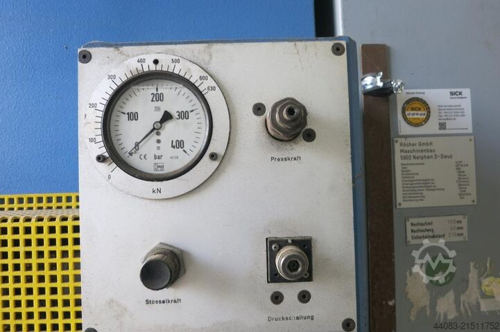 Dubbele kolomtrekpers - Hydraulisch Roescher RZP63.21N