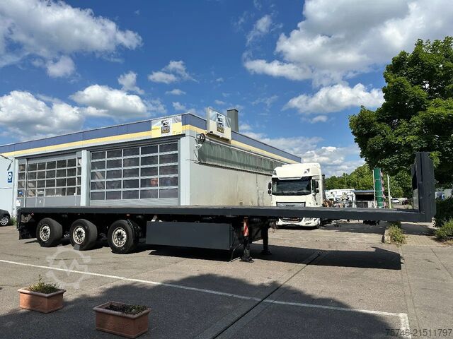 Platform aanhanger Schmidt SP/42 *3-Achs Plateau Auflieger *3 Lenkachsen*