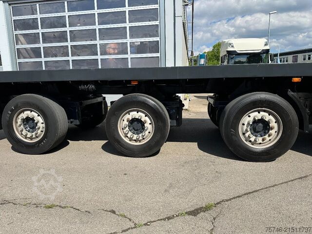 Platform aanhanger Schmidt SP/42 *3-Achs Plateau Auflieger *3 Lenkachsen*