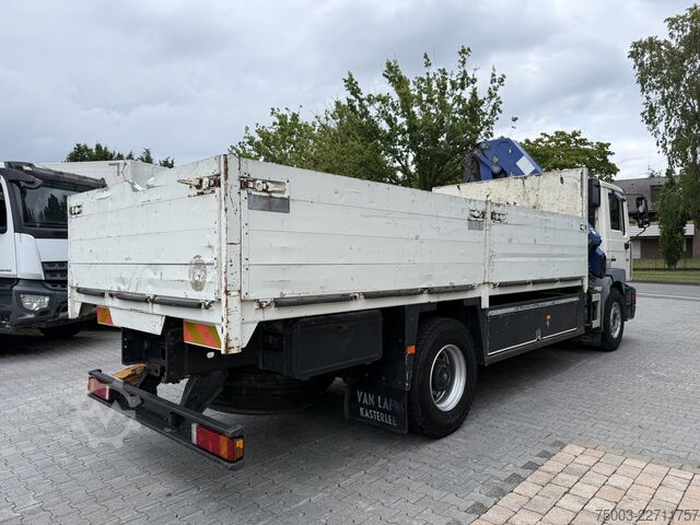 Grue montée sur camion MAN F2000 19.314 Kran HMF 2000 bis 23 Meter