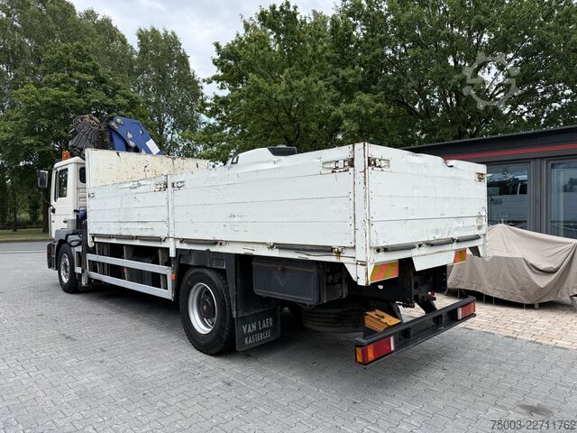 Camion plateau MAN F2000 19.314 Kran HMF 2000 bis 23 Meter