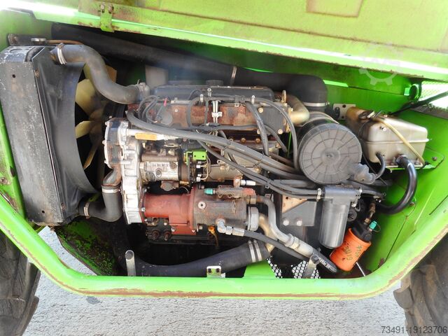 Carrello elevatore a braccio telescopico Merlo P33.7KT 2x Schaufel + Gabel