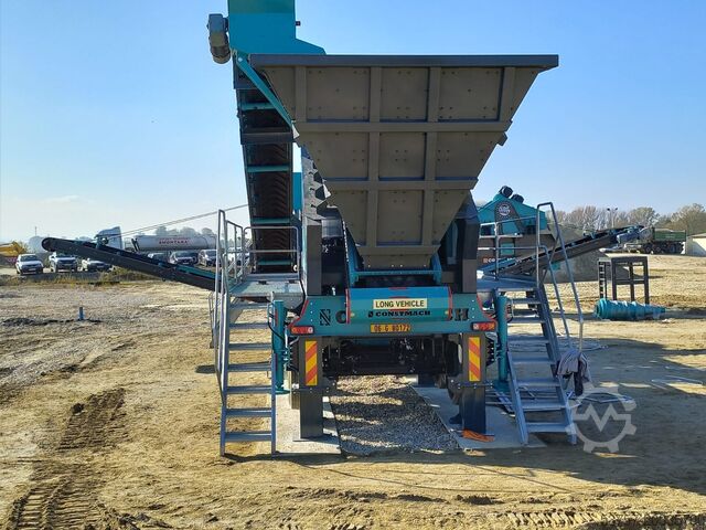 Breekinstallatie/mobiele breekinstallatie Constmach Mobile Crushing Plant Mobile Vertical Shaft Impact Crusher V70