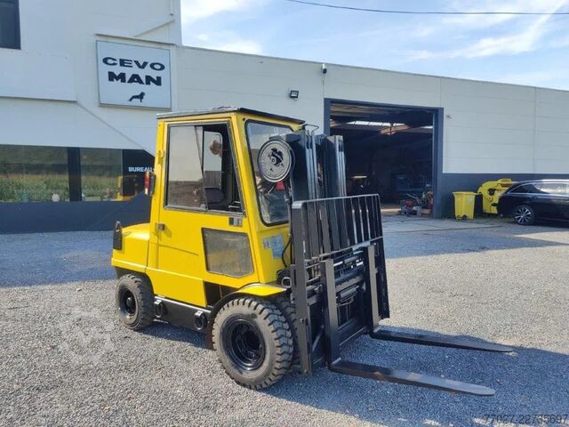Targonca Hyster Forklift free lift / triple / side shift H60XM