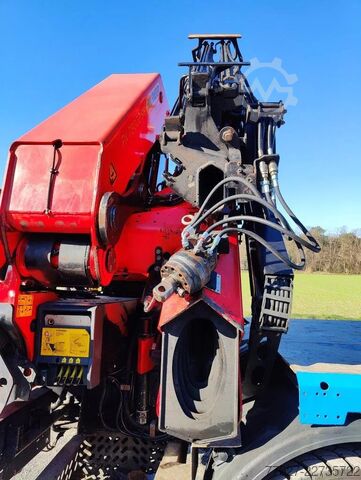 Plataforma de carga Mercedes-Benz Actros 4151 V8 8x4 Palfinger PK78002 + Fly Jib ...