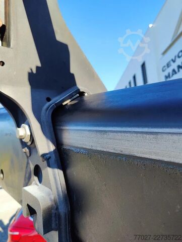 Plataforma de carga Mercedes-Benz Actros 4151 V8 8x4 Palfinger PK78002 + Fly Jib ...