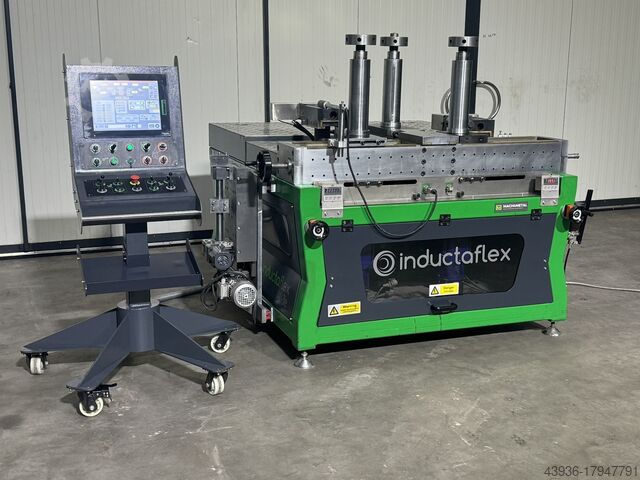 CNC profile bending machine center 35 Ton INDUCTAFLEX AL-3