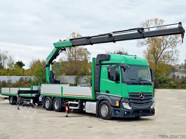 Autolaadkraan MERCEDES-BENZ ACTROS 2645* FASSI F345 RA 2.4/FUNK+Anhänger