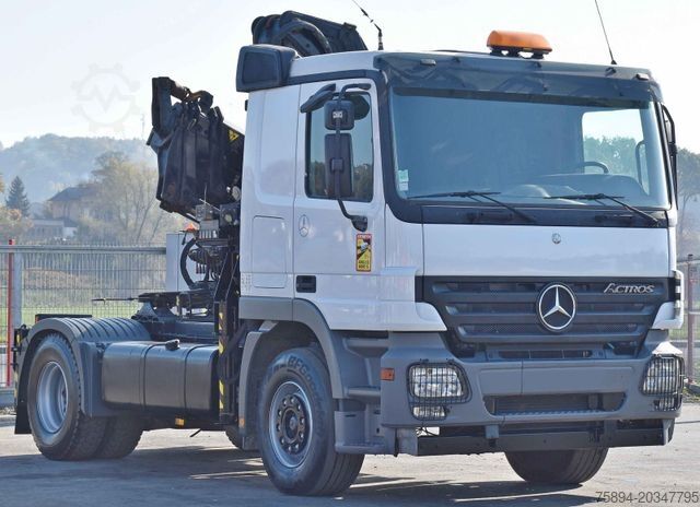 Autolaadkraan MERCEDES-BENZ ACTROS 1844 * Sattelzugmaschine *HIAB 330-5/FUNK