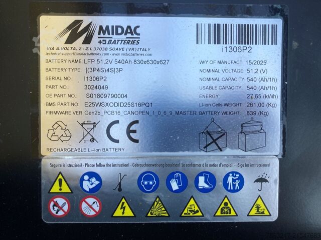 Elektrische vorkheftruck 3 wielen Hyster J 2.0 XNT MWB