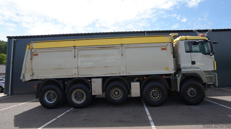  MAN TGS 49.460 10x8 tipper 413.700km