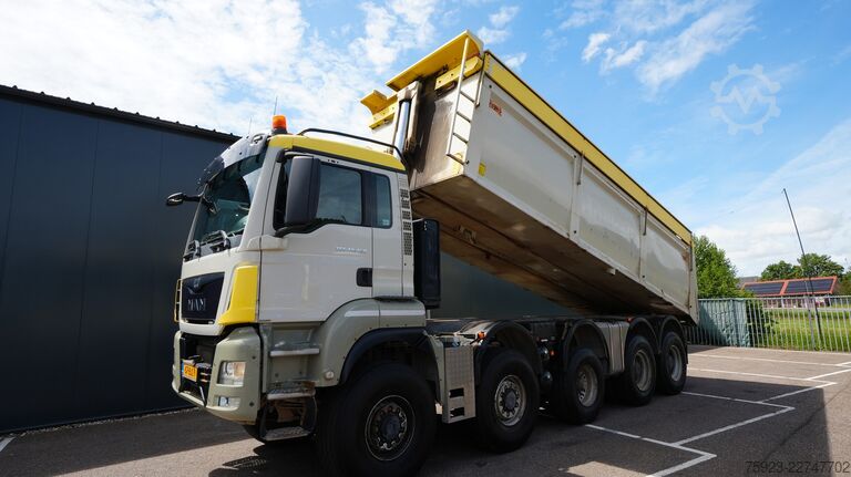 MAN TGS 49.460 10x8 tipper 413.700km