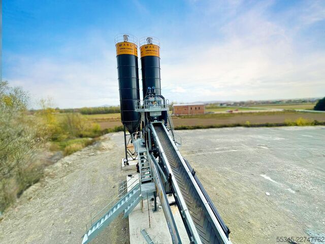  FABO Concrete Batching Plant 110 M3/H Compact Concrete Batching Plant