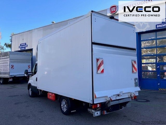 Dobozos furgon IVECO 35S16/A/P Koffer/LBW wenig KM - TOP