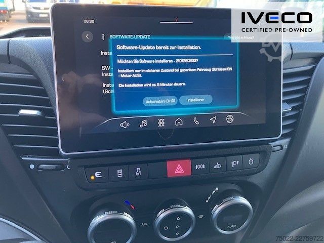 Dobozos furgon IVECO 35S16/A/P Koffer/LBW wenig KM - TOP