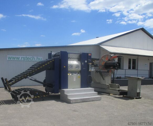 Transportbandsysteem EBU BURKHARDT Bandanlage Richtmaschine (2916)