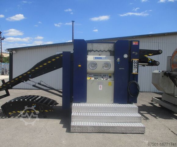 Transportbandsysteem EBU BURKHARDT Bandanlage Richtmaschine (2916)