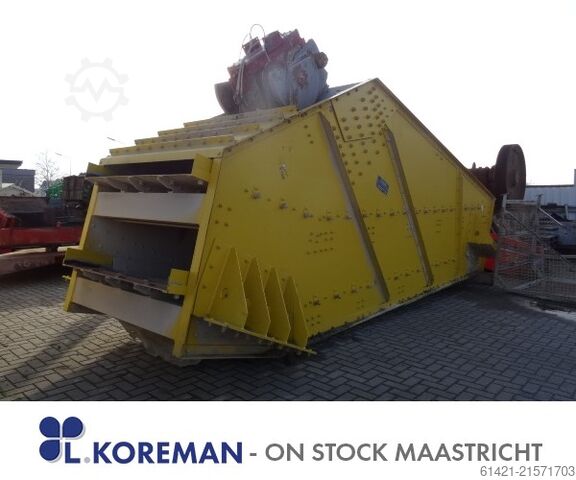 Zeefmachine KRUPP 16/70-2  Screening machine KRUPP 16/70-2