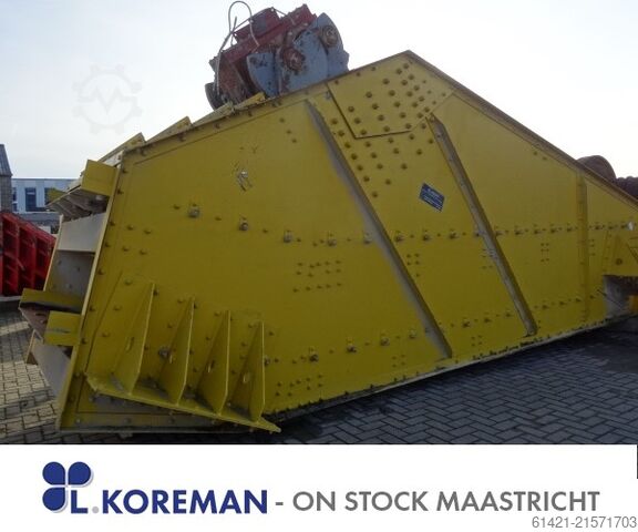 Zeefmachine KRUPP 16/70-2  Screening machine KRUPP 16/70-2