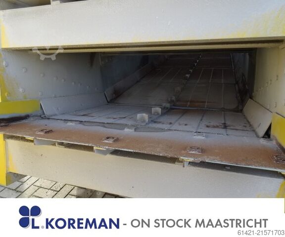 Zeefmachine KRUPP 16/70-2  Screening machine KRUPP 16/70-2