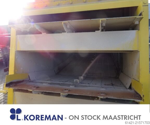 Zeefmachine KRUPP 16/70-2  Screening machine KRUPP 16/70-2