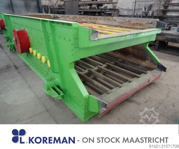 Zeefmachine Främbs & Freudenberg 20/50-2  Screening machine Främbs & Freudenberg 20/50-2