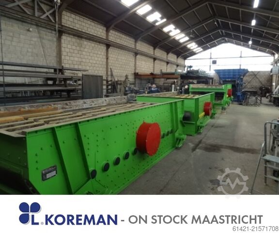 Zeefmachine Främbs & Freudenberg 20/50-2  Screening machine Främbs & Freudenberg 20/50-2