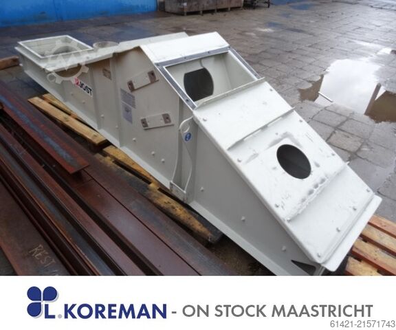 Trilgoot Jöst 3500-500 FUF  Vibrating Chute Jöst 3500-500 FUF