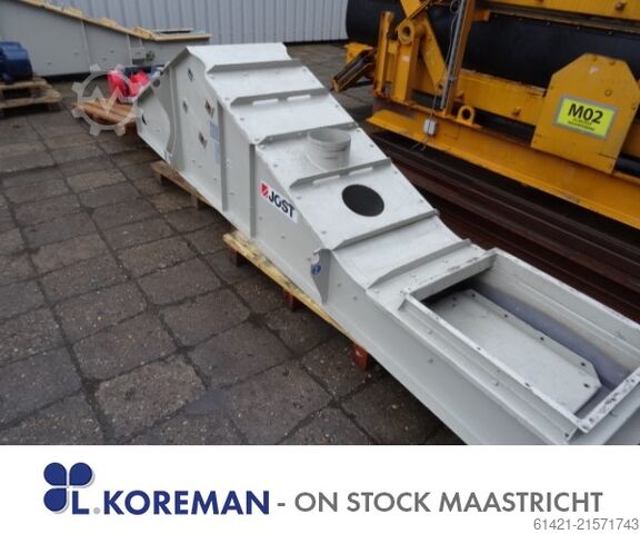Trilgoot Jöst 3500-500 FUF  Vibrating Chute Jöst 3500-500 FUF