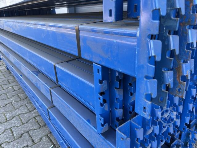 Pallet rack truss cross beams shelf SLP / K: 90x50 mm / 3 HK / blau / lichte Weite: 2.600 mm