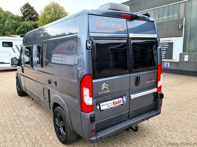 Camper GLOBECAR Globescout Plus Pössl *Dachklima*SAT+TV*18-Alu*