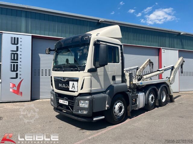 Autocarro ribaltabile MAN TGS 26.460 6x2/4BL*Meiller AK16 Teleskop*277TKM*