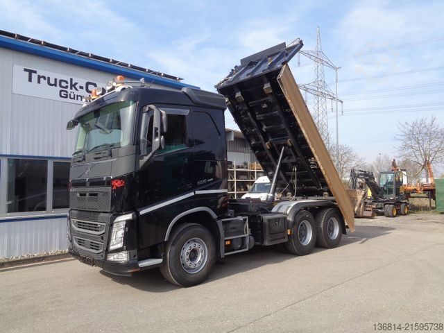 Damperli kamyon VOLVO FH 500 6x4 BB 3-S-Kipper Bordmatik ATM TOP