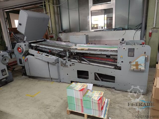 Falzmaschine / Maszyna składająca Heidelberg -Stahlfolder Topliner TD66/6-4