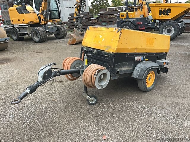 Air Compressor Atlas Copco Xas 97 Dd (bended drawbar and air output issues)