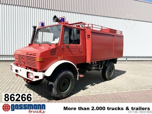 Brandweerwagen Unimog U 1300 L 435/11 4x4, Bundeswehr-Feuerwehr