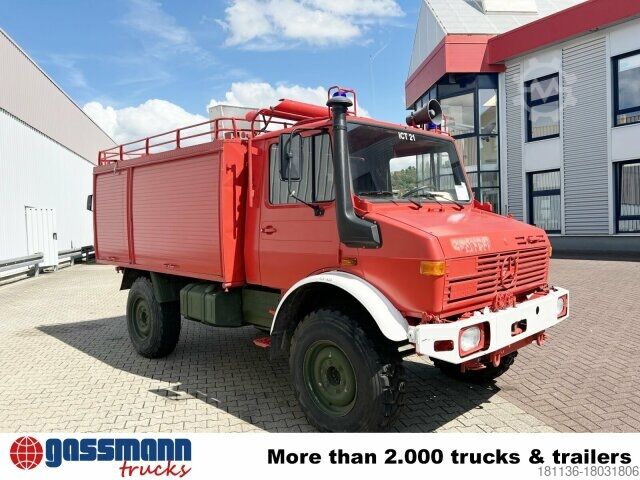 Brandweerwagen Unimog U 1300 L 435/11 4x4, Bundeswehr-Feuerwehr