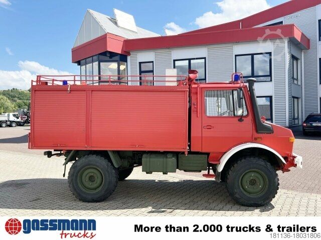 Brandweerwagen Unimog U 1300 L 435/11 4x4, Bundeswehr-Feuerwehr