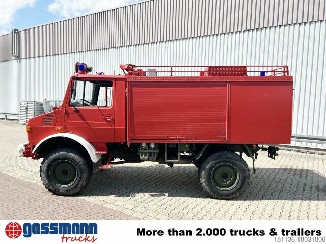 Brandweerwagen Unimog U 1300 L 435/11 4x4, Bundeswehr-Feuerwehr