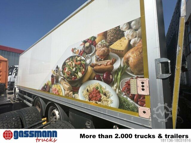 Kutu kamyonu Scania G420 6x2, Liftachse, Hiab LBW, Motor defekt!